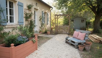 Aménagement extérieur devant maison : 9 idées et budget 2026