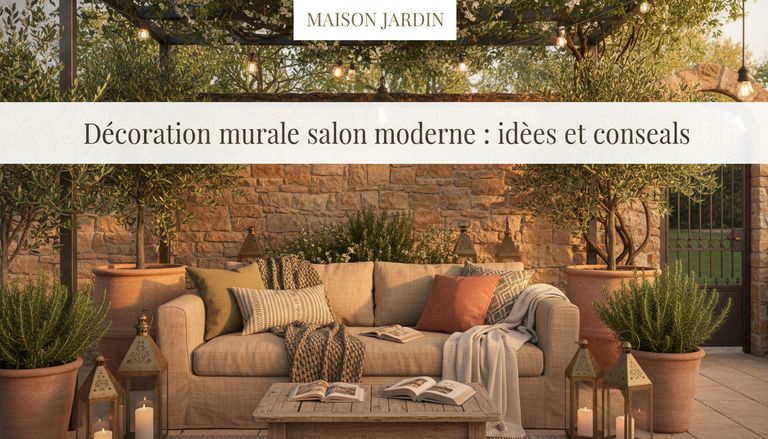 Décoration murale salon moderne : idées et conseils