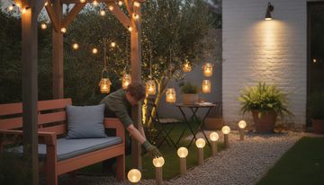 Éclairage extérieur jardin : prix, types et conseils en 2026