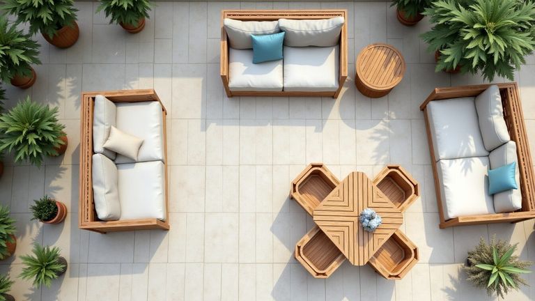 Meubles de jardin extérieur : prix, matériaux et conseils 2 : Salon de jardin : configurations et dimensions standards en 2026